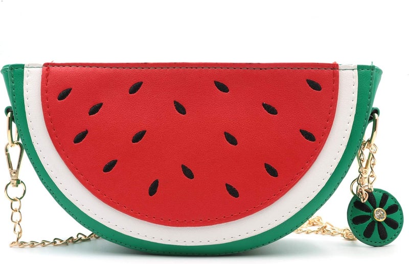 QiMing Orange CrossBody Purse Bag,PU Phone Shoulder Wallet for Women Girl - Image 1